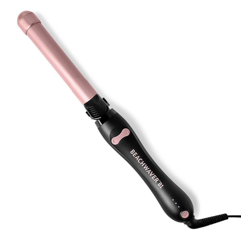 Beachwaver B1 Rotating Curling Iron 1” Ceramic Barrel Midnight Rose - Picture 8 of 8
